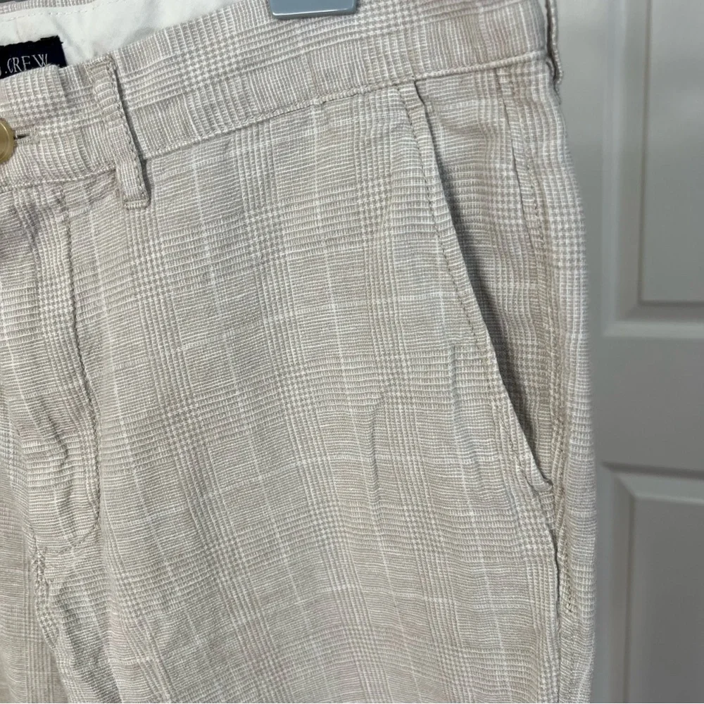 ! J. Crew Men's Plaid Cream Pants